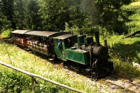 Skanzen Vychylovka a úvraťová lesná železnica